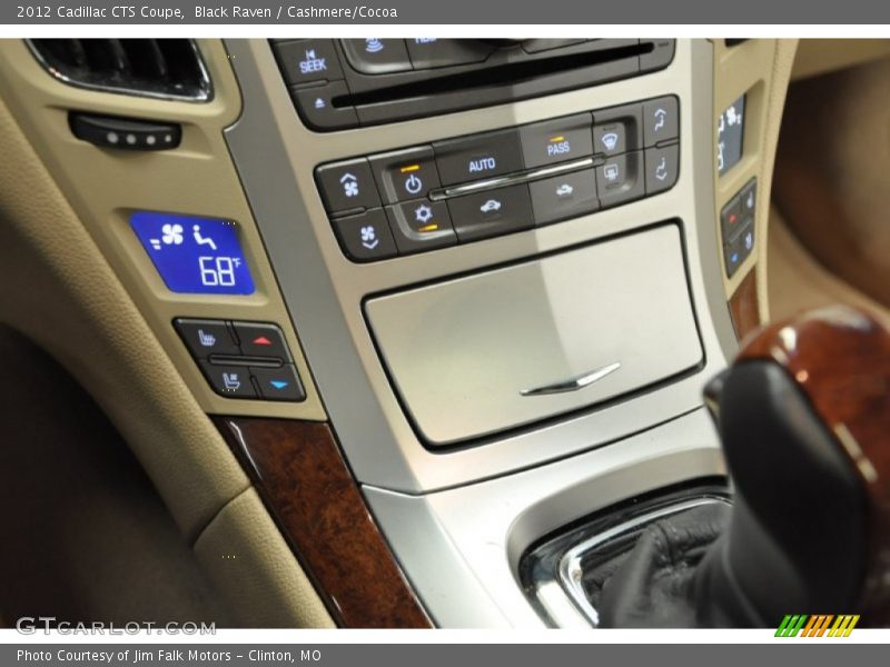 Black Raven / Cashmere/Cocoa 2012 Cadillac CTS Coupe