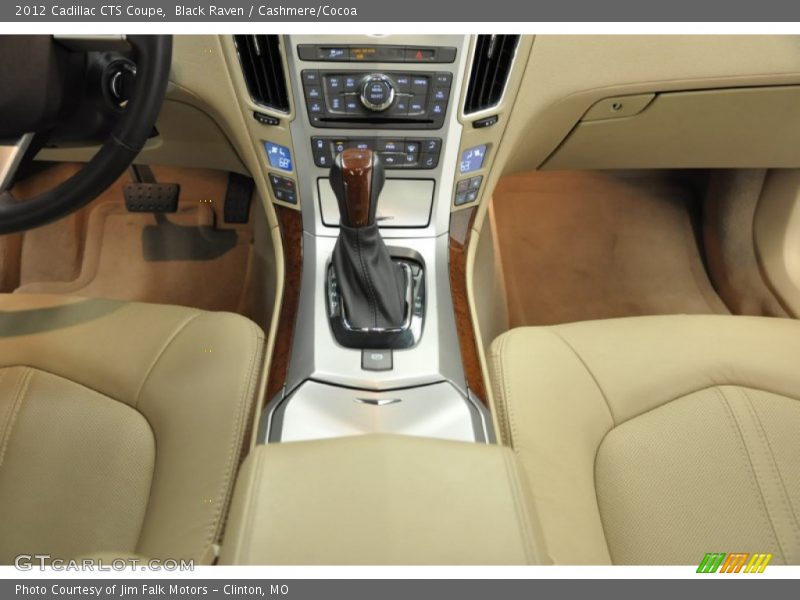 Black Raven / Cashmere/Cocoa 2012 Cadillac CTS Coupe