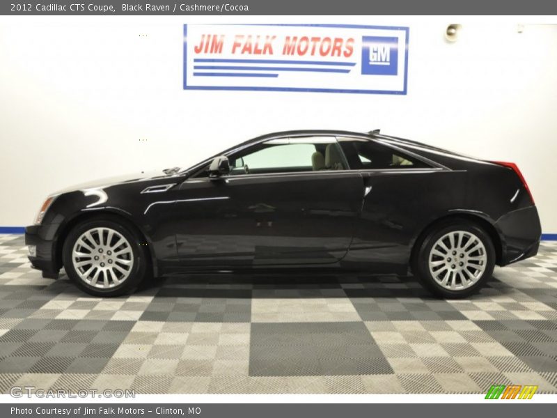 Black Raven / Cashmere/Cocoa 2012 Cadillac CTS Coupe