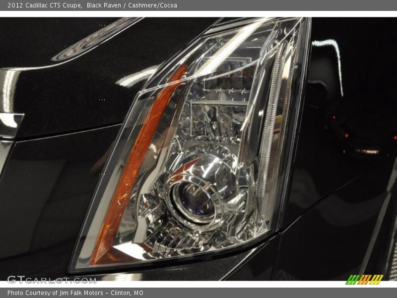 Black Raven / Cashmere/Cocoa 2012 Cadillac CTS Coupe