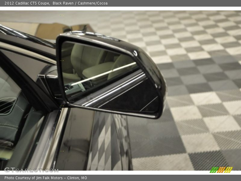 Black Raven / Cashmere/Cocoa 2012 Cadillac CTS Coupe