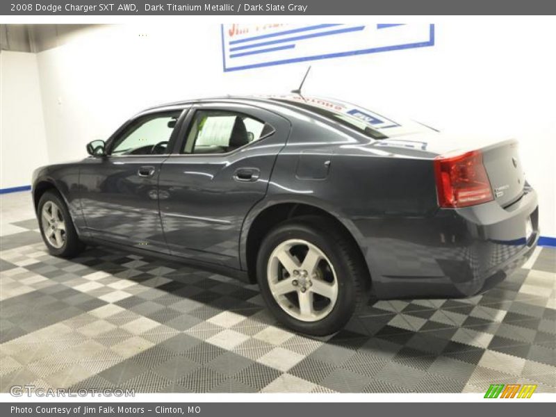 Dark Titanium Metallic / Dark Slate Gray 2008 Dodge Charger SXT AWD