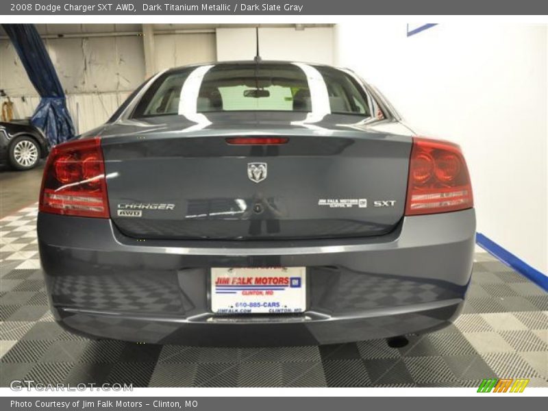 Dark Titanium Metallic / Dark Slate Gray 2008 Dodge Charger SXT AWD