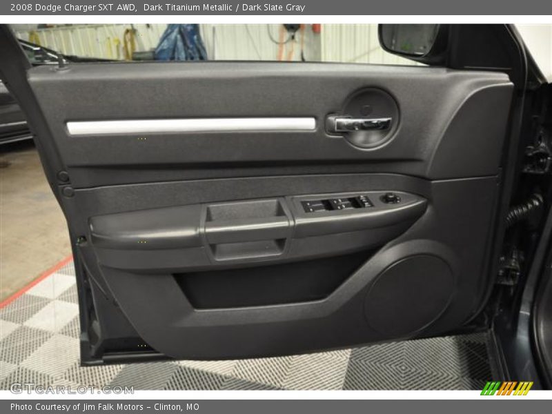 Dark Titanium Metallic / Dark Slate Gray 2008 Dodge Charger SXT AWD