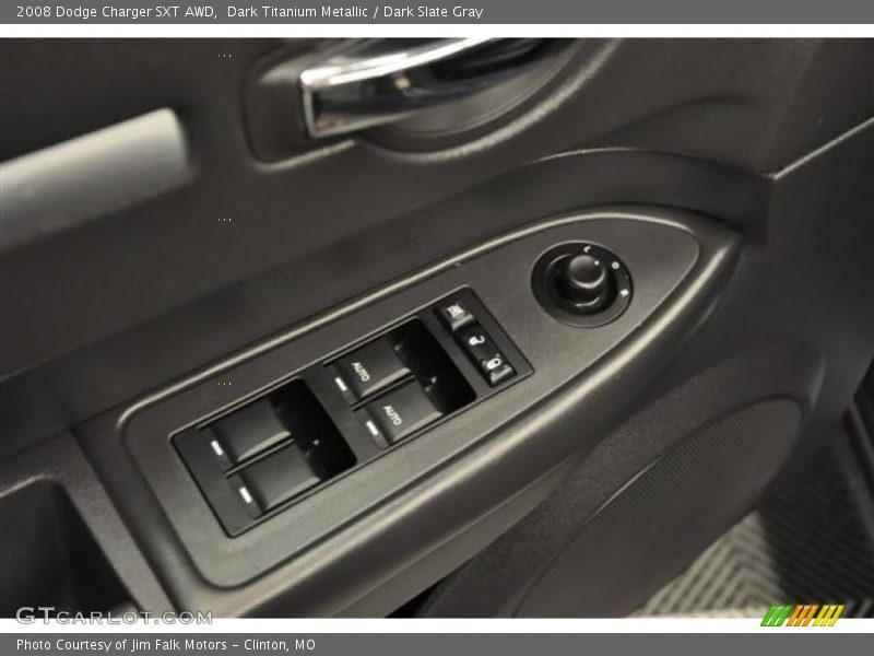 Dark Titanium Metallic / Dark Slate Gray 2008 Dodge Charger SXT AWD