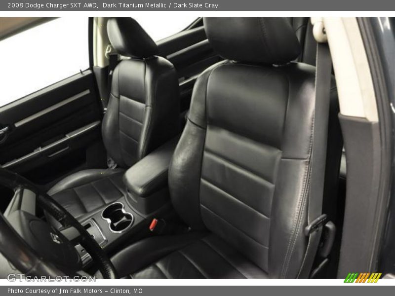 Dark Titanium Metallic / Dark Slate Gray 2008 Dodge Charger SXT AWD