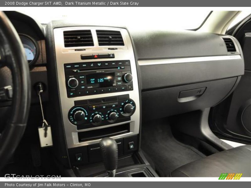 Dark Titanium Metallic / Dark Slate Gray 2008 Dodge Charger SXT AWD