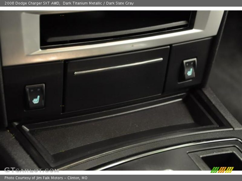 Dark Titanium Metallic / Dark Slate Gray 2008 Dodge Charger SXT AWD