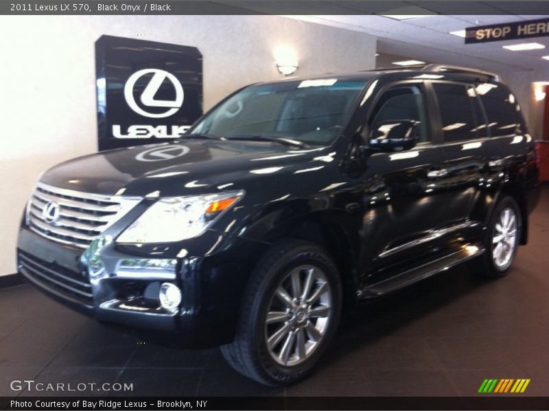 Black Onyx / Black 2011 Lexus LX 570