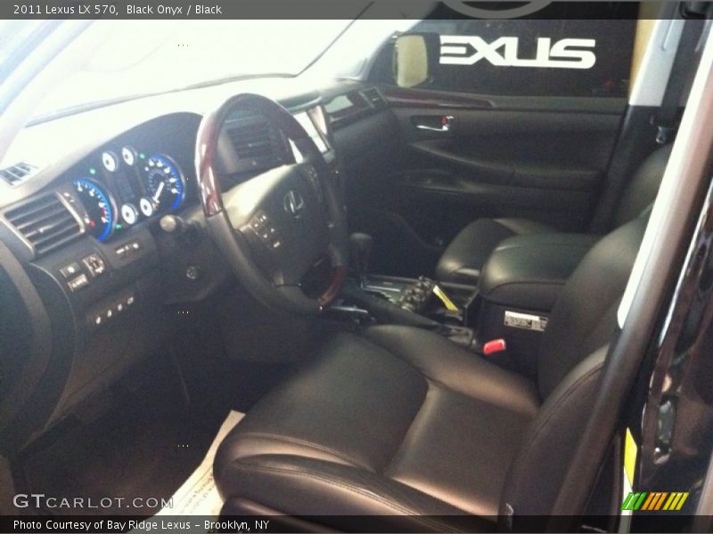 Black Onyx / Black 2011 Lexus LX 570