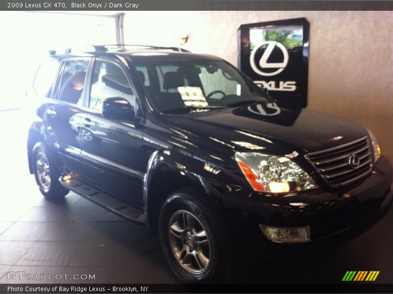 Black Onyx / Dark Gray 2009 Lexus GX 470