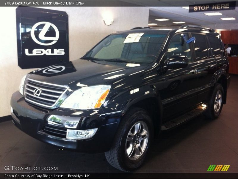 Black Onyx / Dark Gray 2009 Lexus GX 470