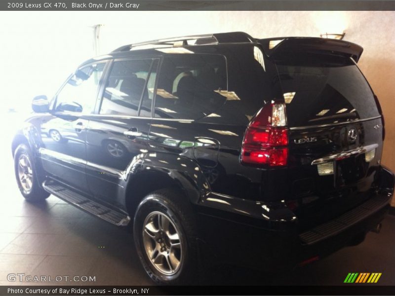 Black Onyx / Dark Gray 2009 Lexus GX 470