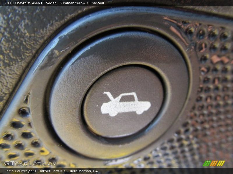 Summer Yellow / Charcoal 2010 Chevrolet Aveo LT Sedan