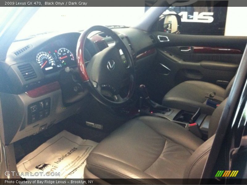 Black Onyx / Dark Gray 2009 Lexus GX 470