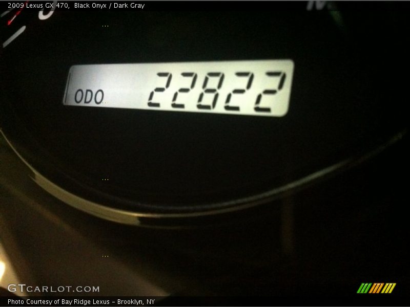 Black Onyx / Dark Gray 2009 Lexus GX 470
