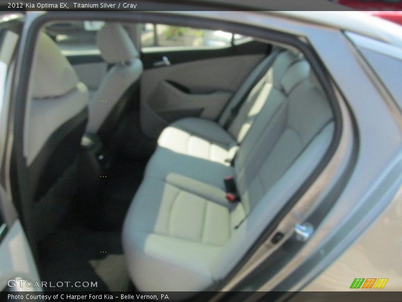 Titanium Silver / Gray 2012 Kia Optima EX