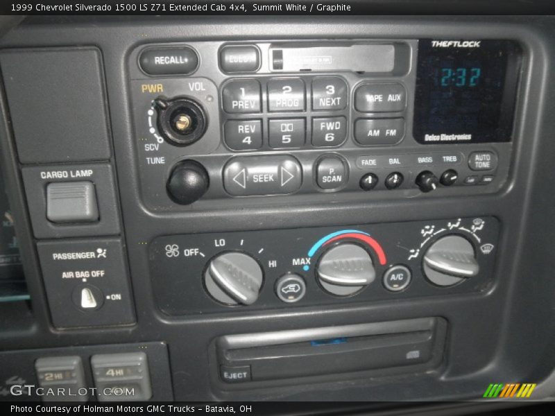 Summit White / Graphite 1999 Chevrolet Silverado 1500 LS Z71 Extended Cab 4x4