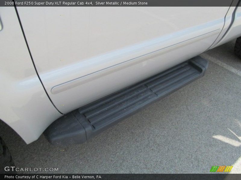Silver Metallic / Medium Stone 2008 Ford F250 Super Duty XLT Regular Cab 4x4