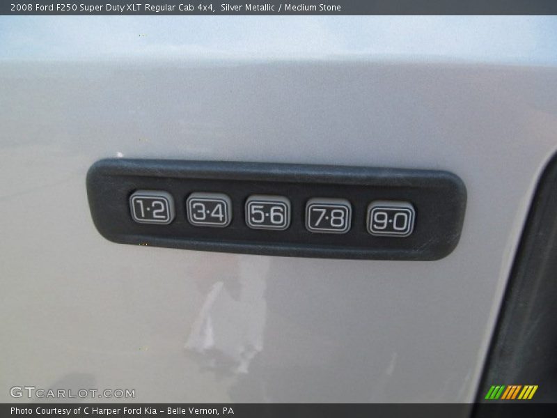 Silver Metallic / Medium Stone 2008 Ford F250 Super Duty XLT Regular Cab 4x4