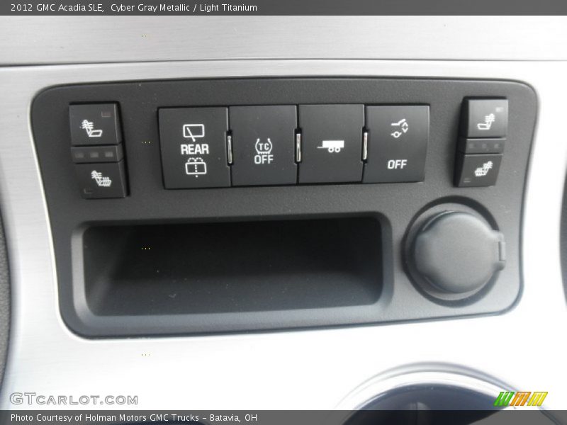 Cyber Gray Metallic / Light Titanium 2012 GMC Acadia SLE