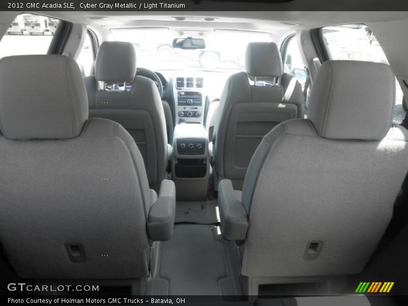 Cyber Gray Metallic / Light Titanium 2012 GMC Acadia SLE