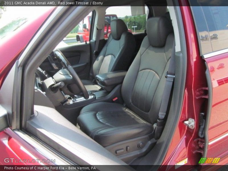 Red Jewel Tintcoat / Ebony 2011 GMC Acadia Denali AWD
