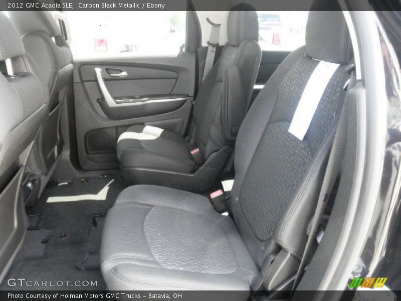 Carbon Black Metallic / Ebony 2012 GMC Acadia SLE