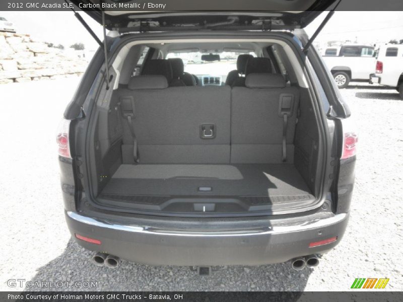 Carbon Black Metallic / Ebony 2012 GMC Acadia SLE