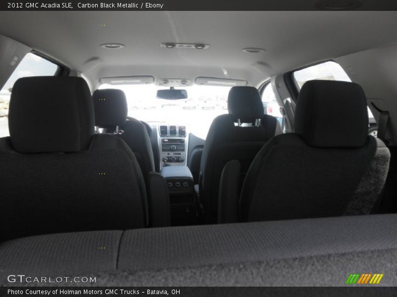 Carbon Black Metallic / Ebony 2012 GMC Acadia SLE