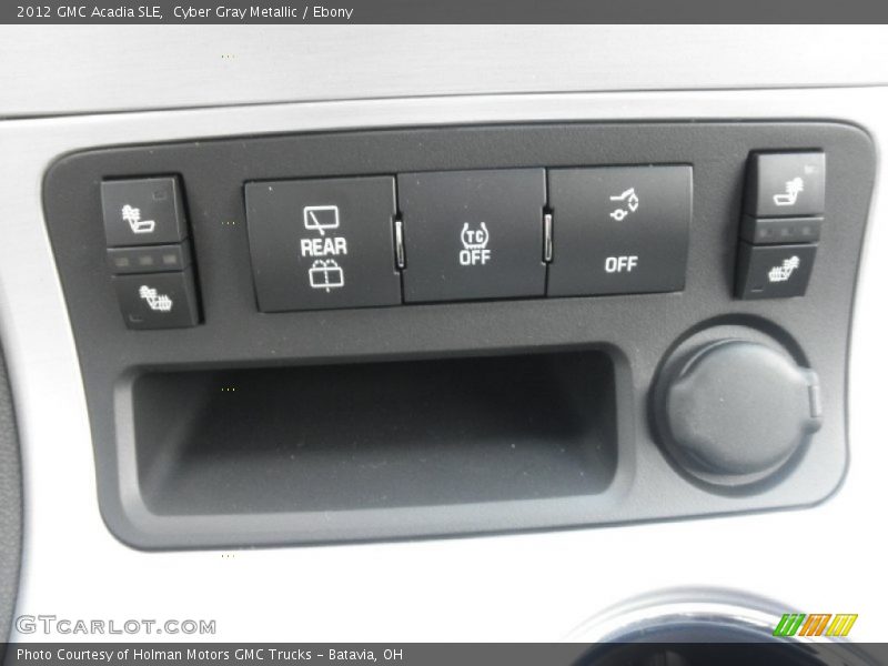 Cyber Gray Metallic / Ebony 2012 GMC Acadia SLE