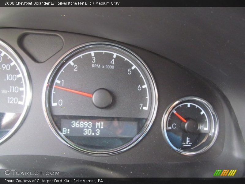 Silverstone Metallic / Medium Gray 2008 Chevrolet Uplander LS