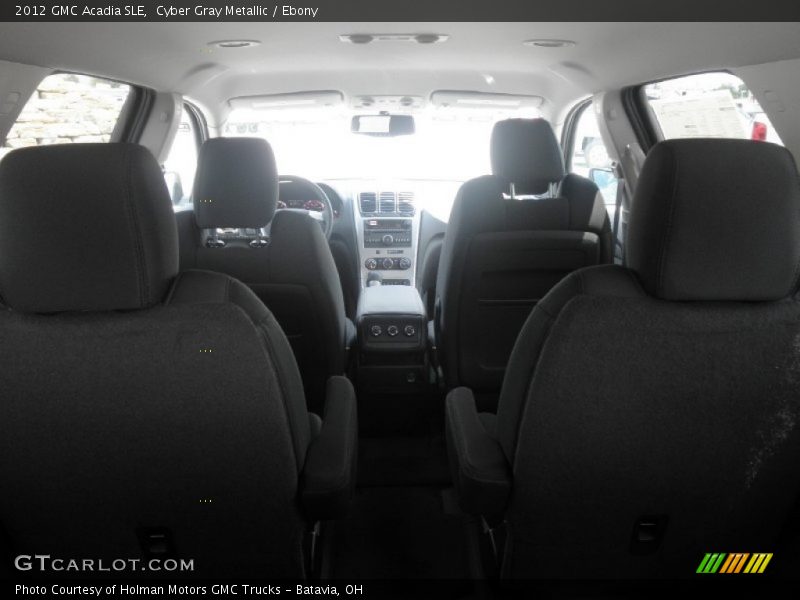 Cyber Gray Metallic / Ebony 2012 GMC Acadia SLE