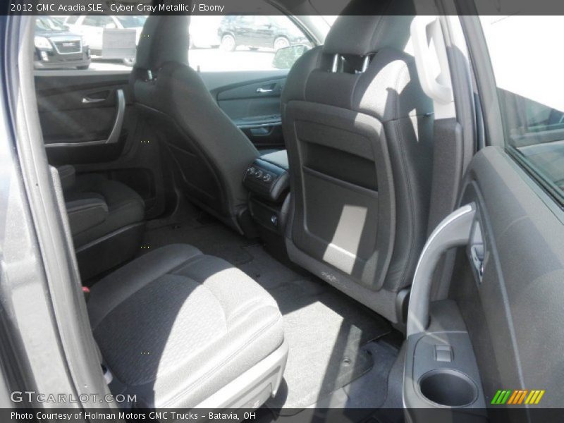 Cyber Gray Metallic / Ebony 2012 GMC Acadia SLE