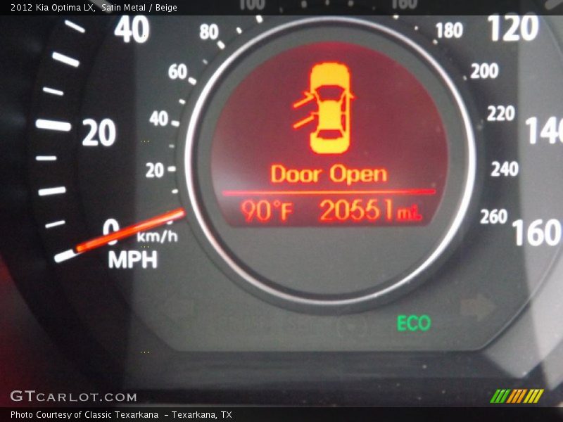 Satin Metal / Beige 2012 Kia Optima LX