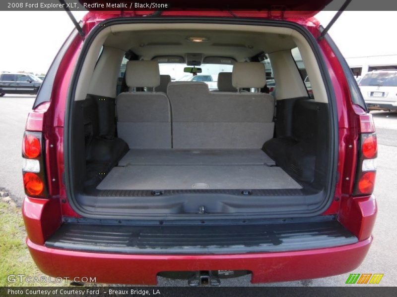 Redfire Metallic / Black/Stone 2008 Ford Explorer XLT