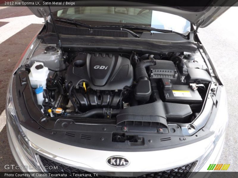 Satin Metal / Beige 2012 Kia Optima LX