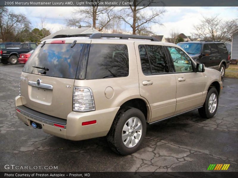 Light French Silk Metallic / Camel 2006 Mercury Mountaineer Luxury AWD