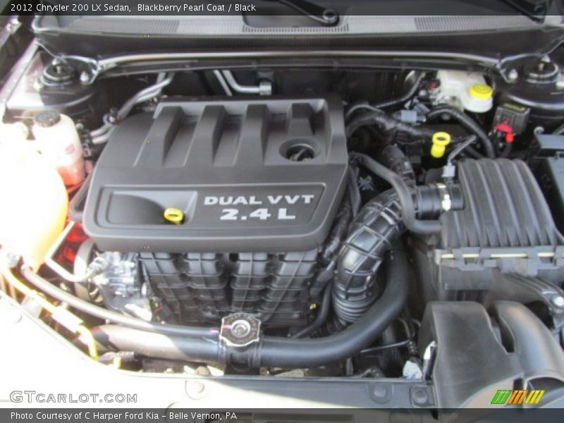  2012 200 LX Sedan Engine - 2.4 Liter DOHC 16-Valve Dual VVT 4 Cylinder