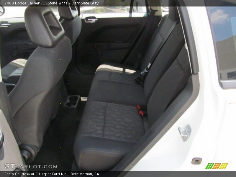 Stone White / Dark Slate Gray 2008 Dodge Caliber SE