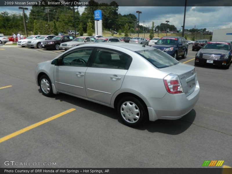 Brilliant Silver / Charcoal 2009 Nissan Sentra 2.0