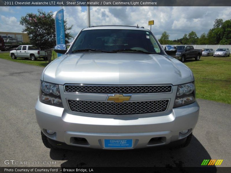 Sheer Silver Metallic / Dark Cashmere/Light Cashmere 2011 Chevrolet Avalanche LTZ 4x4
