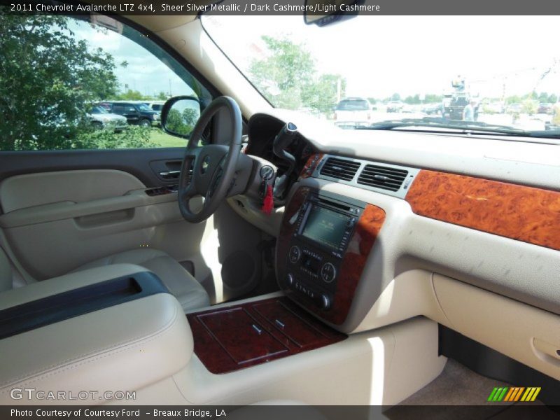 Sheer Silver Metallic / Dark Cashmere/Light Cashmere 2011 Chevrolet Avalanche LTZ 4x4
