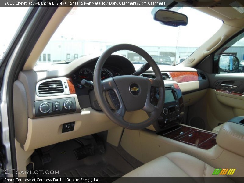 Sheer Silver Metallic / Dark Cashmere/Light Cashmere 2011 Chevrolet Avalanche LTZ 4x4