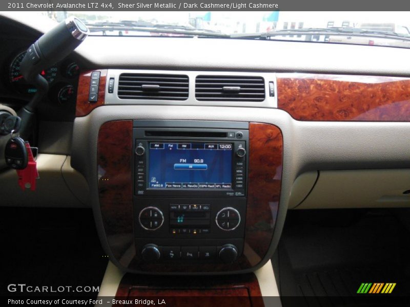 Sheer Silver Metallic / Dark Cashmere/Light Cashmere 2011 Chevrolet Avalanche LTZ 4x4