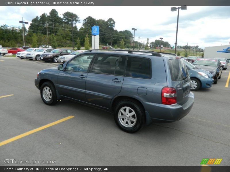 Bluestone Metallic / Gray 2005 Toyota Highlander I4