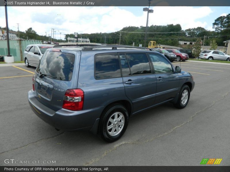 Bluestone Metallic / Gray 2005 Toyota Highlander I4