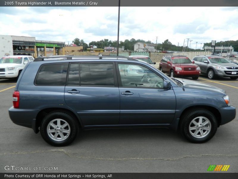 Bluestone Metallic / Gray 2005 Toyota Highlander I4