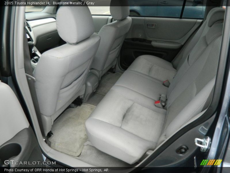 Bluestone Metallic / Gray 2005 Toyota Highlander I4
