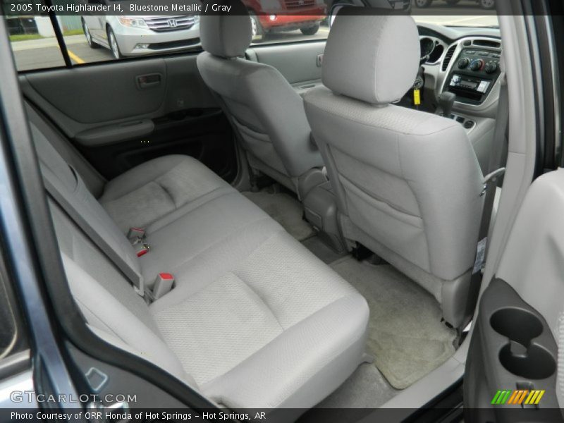 Bluestone Metallic / Gray 2005 Toyota Highlander I4